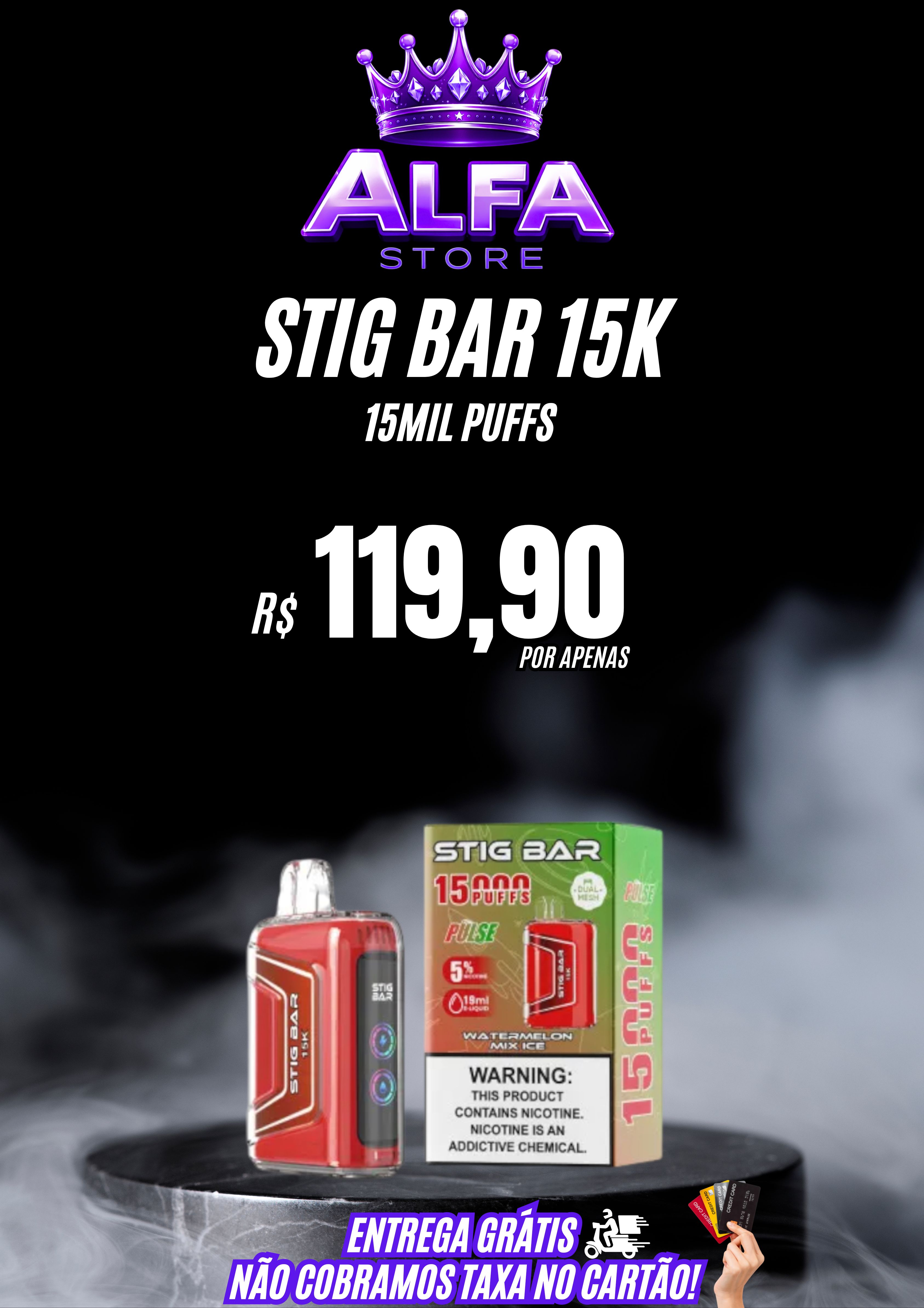 STIG BAR 15K