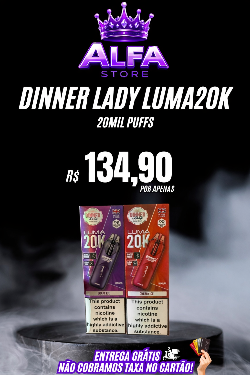 LUMA 20K R$ 134,90